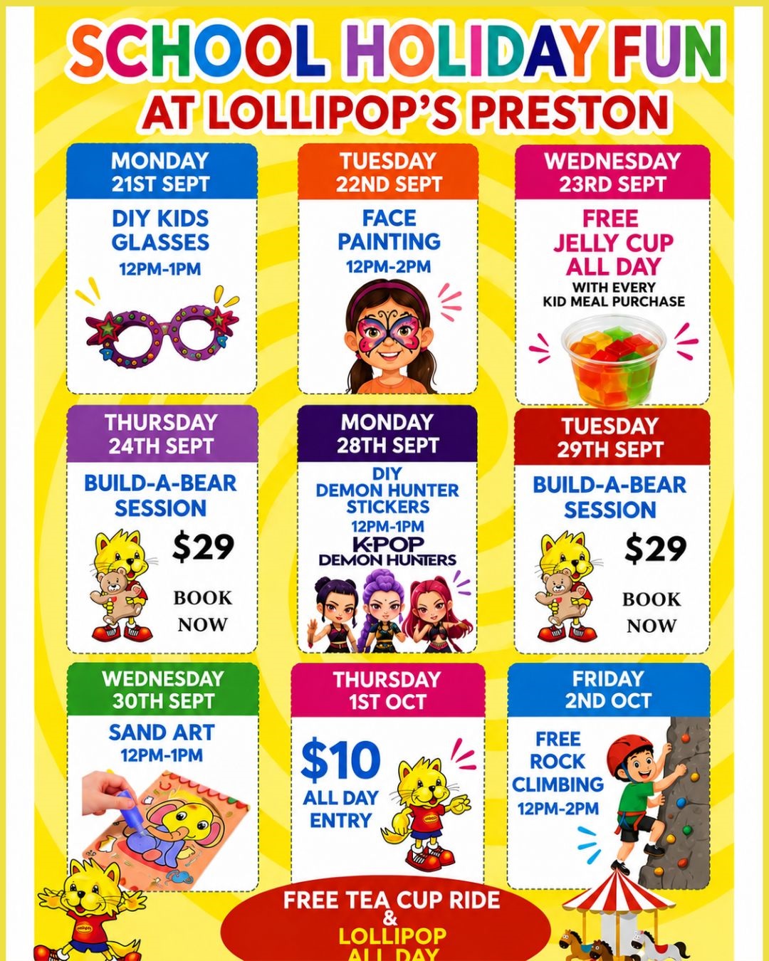 SCHOOL HOLIDAY ACTIVITIES